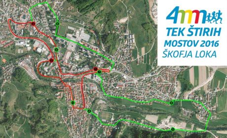 Še mesec dni do 5. Teka štirih mostov