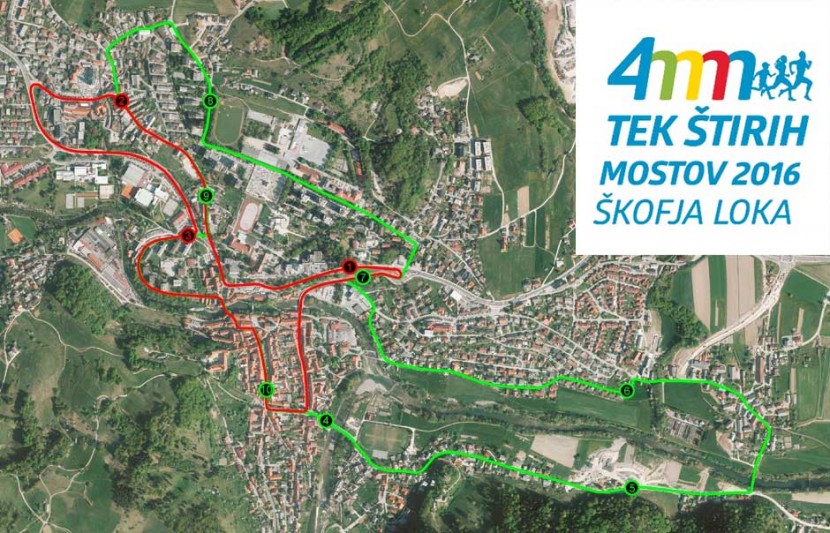 Še mesec dni do 5. Teka štirih mostov