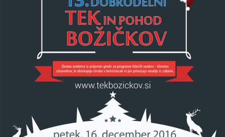 Dobrodelni božički boste lahko ponovno v petek 16. decembra