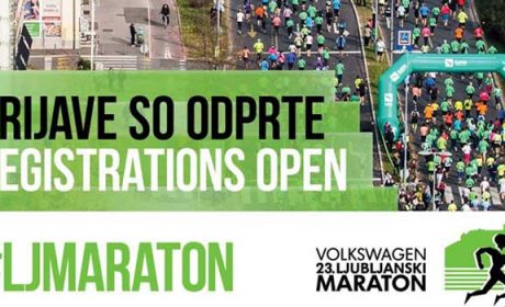 Odprte prijave na Ljubljanski maraton 2018