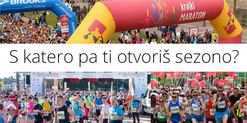 S katero prireditvijo ste ali boste otvorili vašo pol-maratonsko sezono?