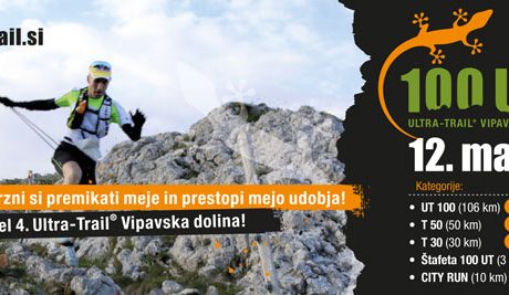 12. maj bo dan za 4. Ultra-Trail Vipavska dolina
