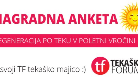 Nagradna anketa: regeneracija po teku v poletni vročini