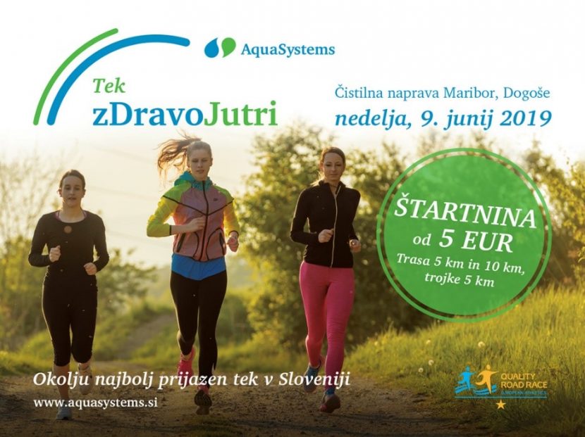 Ljubitelji teka v naravi, pozor! Pred vrati je tek zDravo jutri